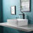Davivy 19" Rectangular Ceramic Bathroom Vessel Sink Counter Top Sink White