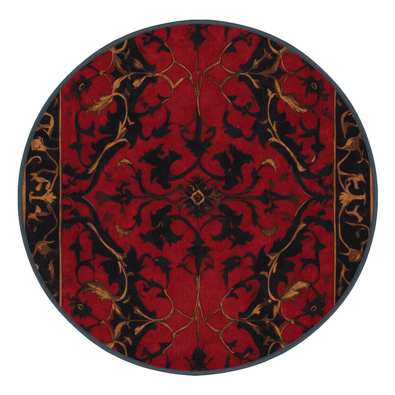 Seraphic Bloom Rug, Round 3'