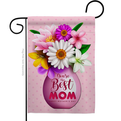 Double Sided Polyester Mother's Day House Flag