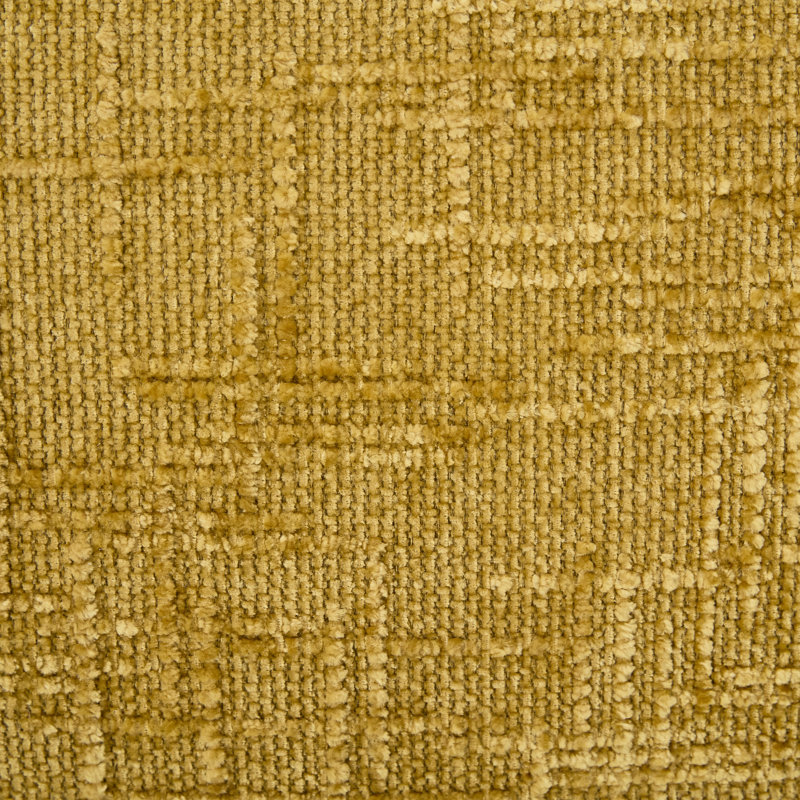 Rangement en L avec méridienne élémentaire - chenille et mousse confortable avec rangement profond de 98,42 po, Jaune