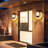 Modern Outdoor Wall Sconce With Dusk To Dawn