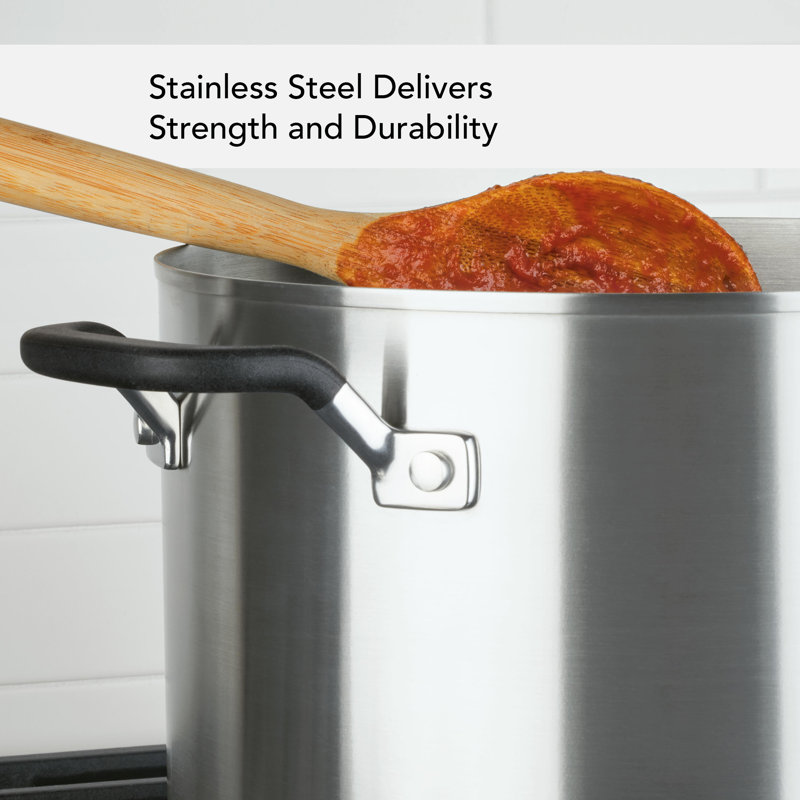 Kitchenaid 10 Piece Stainless Steel Induction Pots and Pans Cookware Set