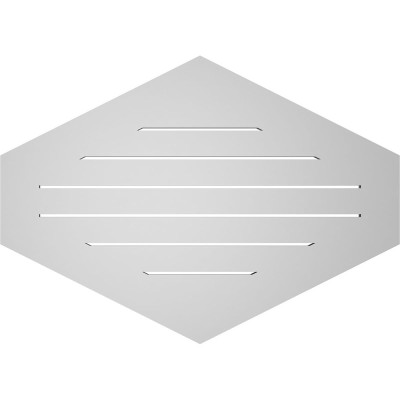 Pente verticale verticale en uréthane 6 pi, H 1 po x l 36 po x L 26 po