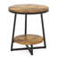 Tables de bout robustes en métal, design moderne compact, parfait pour la maison et la vie