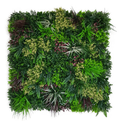 1.6 Ft H X 1.6 Ft W Artificial Tuscany Fence Panel Set Of 4