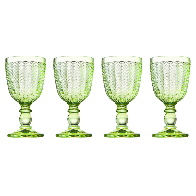 À piede en cristal 10 oz Twill, Vert