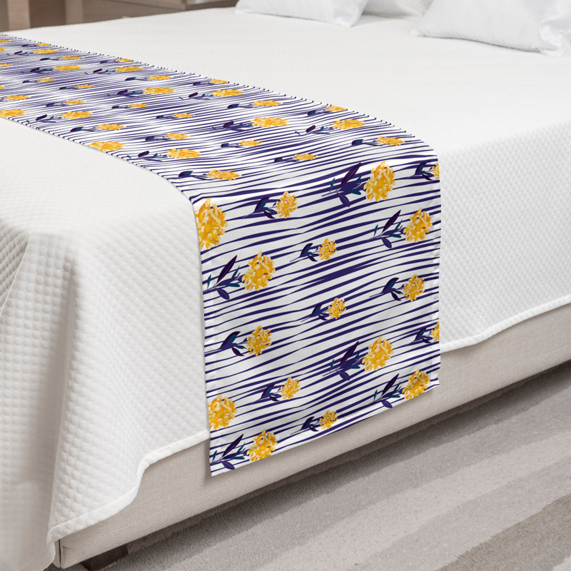 Chemin de lit en polyester, Très grand