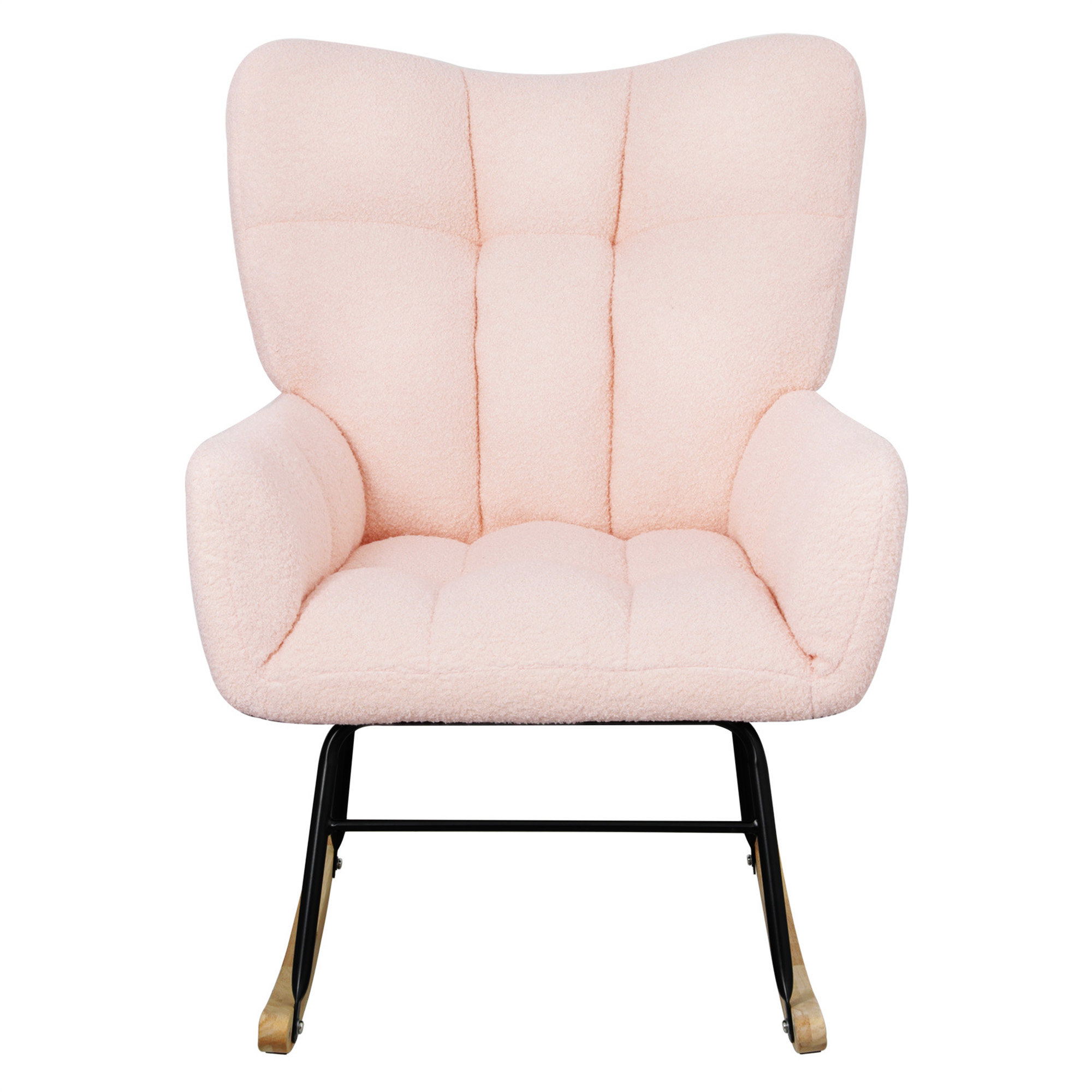 George Oliver Teddy Fabric Rocking Chair - Wayfair Canada