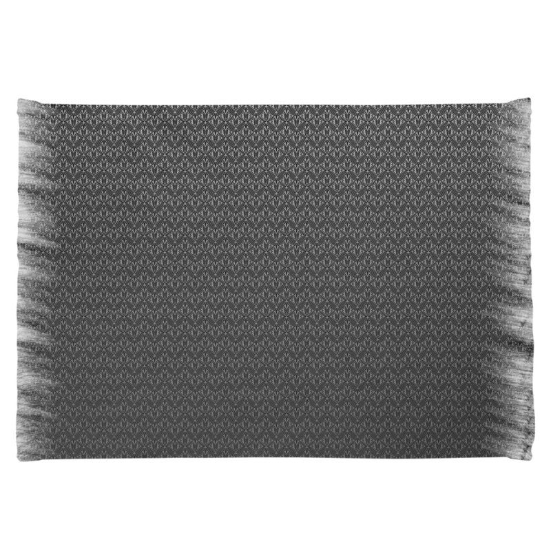 Tapis de zone noire classic art déco Mcguigan, Non