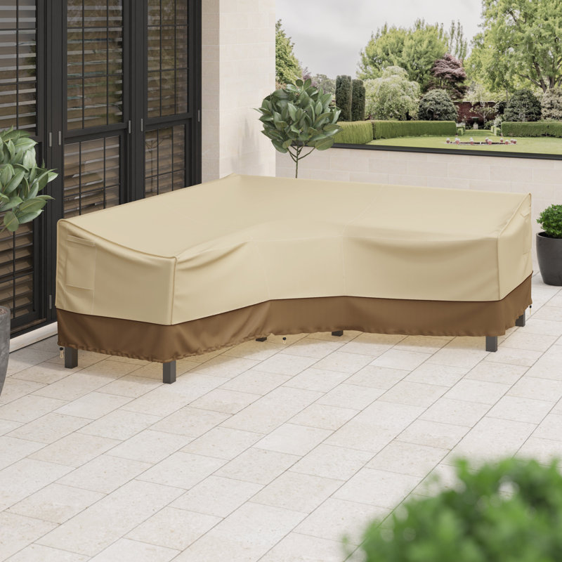 Paulding Water Resistant Patio Sofa Cover, 31" H x 100" W x 33.5" D