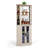 Wood/Glass Corner Curio Cabinet 68.5” H-1390979459