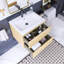 24 po W Meuble-lavabo mural simple avec un trou de robinet-1564606548
