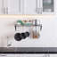 Metal Rectangle Wall Mounted Pot Rack