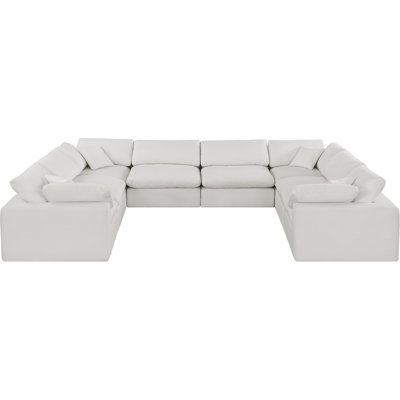 Hippler Upholstered U-Shaped Sectional Reversible