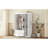 3-Door Mirror Wardrobe With Shelves-737891311