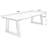 Nut-brown Rectangular Solid Wood Dining Table-841430000