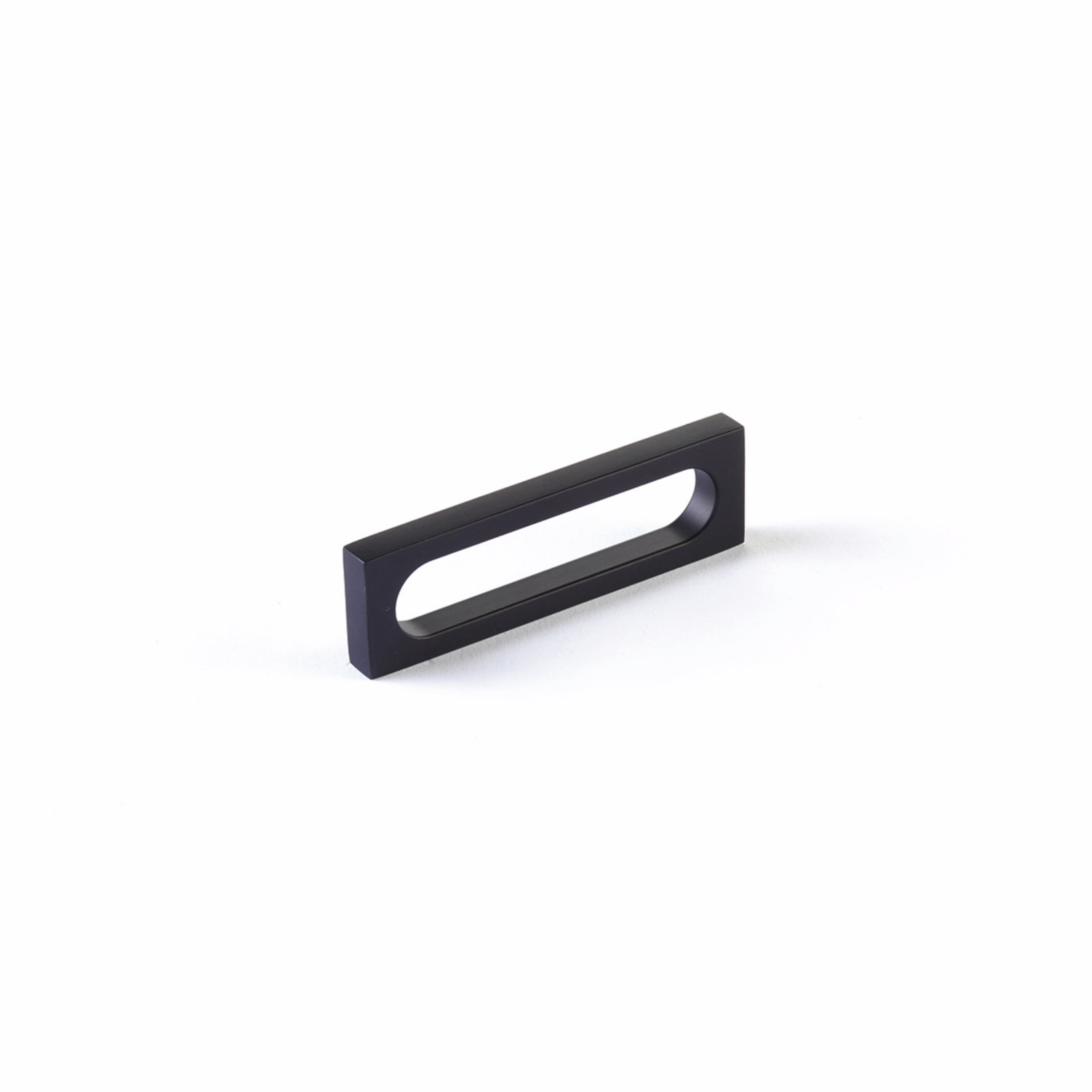 Café Novelty Pull Pull, 3 1/2", Matte Black
