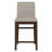 Solid Wood Upholstered Counter Stool