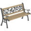 Millen Iron Outdoor Bench