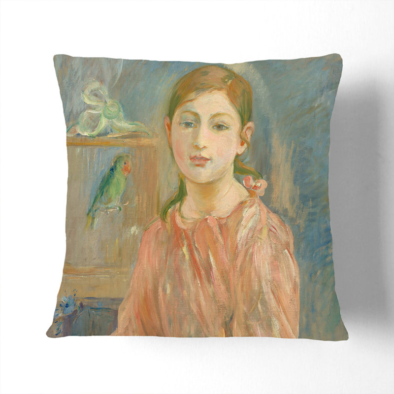 Square Cushion, White, 40cm H x 40cm W x 15cm D