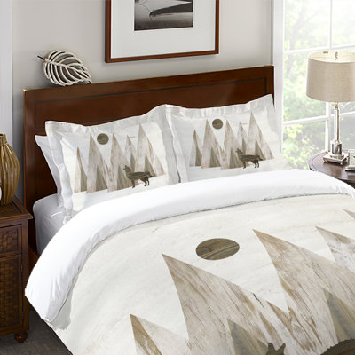 Howling Woods Microfiber / Microsuede Pillow Sham