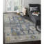 Jwell Hand Knotted Wool Geometric Area Rug-63712366