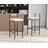 Lis Modern Bar Stools Upholstered Bar Height Barstools with Low Back and Metal Frame Couter Tall Bar Chairs Industrial Island Chairs for Kitchen/Pub-1014554434-1057668909