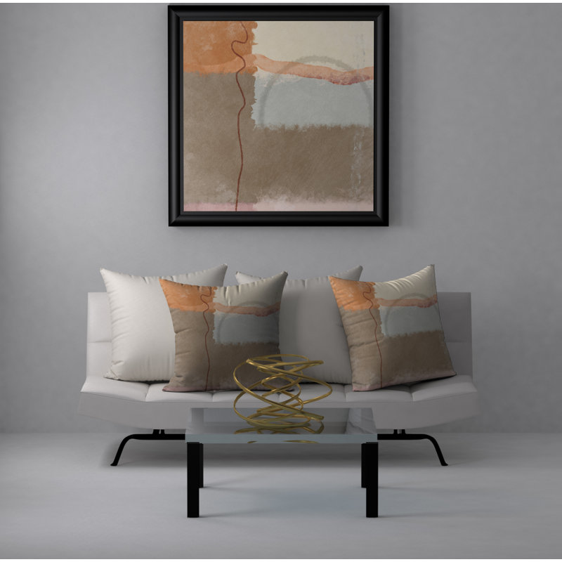  Housse de coussin carré et insert, 18" x 18"