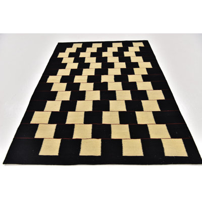 Tapis noir Ousley