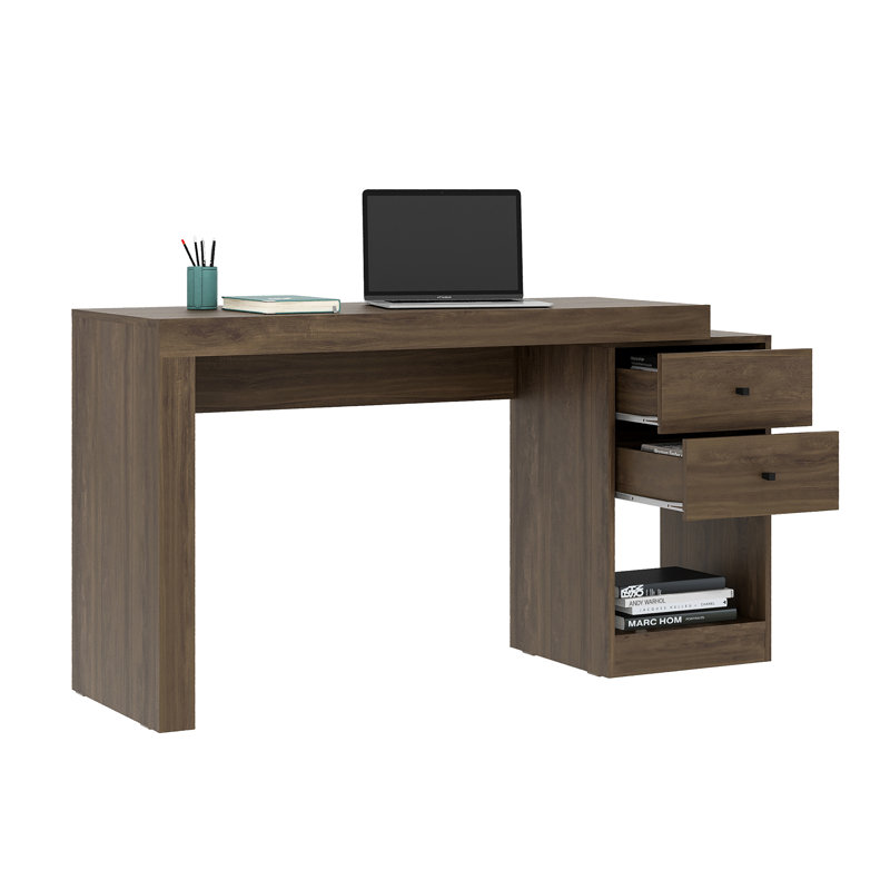 Bureau extensible Techni Mobile, Noyer