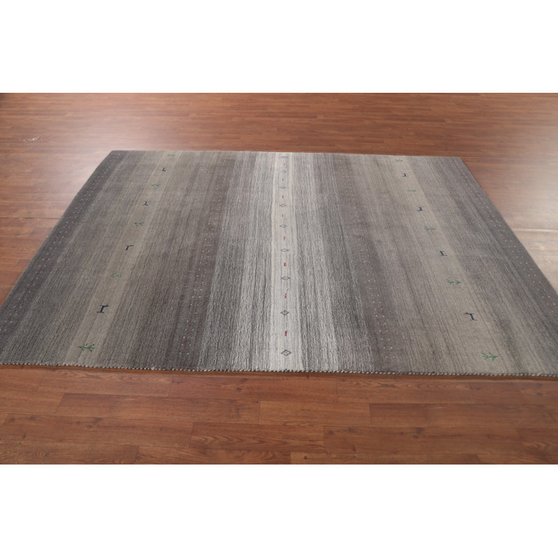 Tapis indien rayé Gabbeh