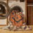 Machine Washable Persian Brown Area Rug-2112823378