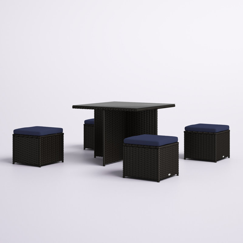 Patio Dining Set with , Cushions Included