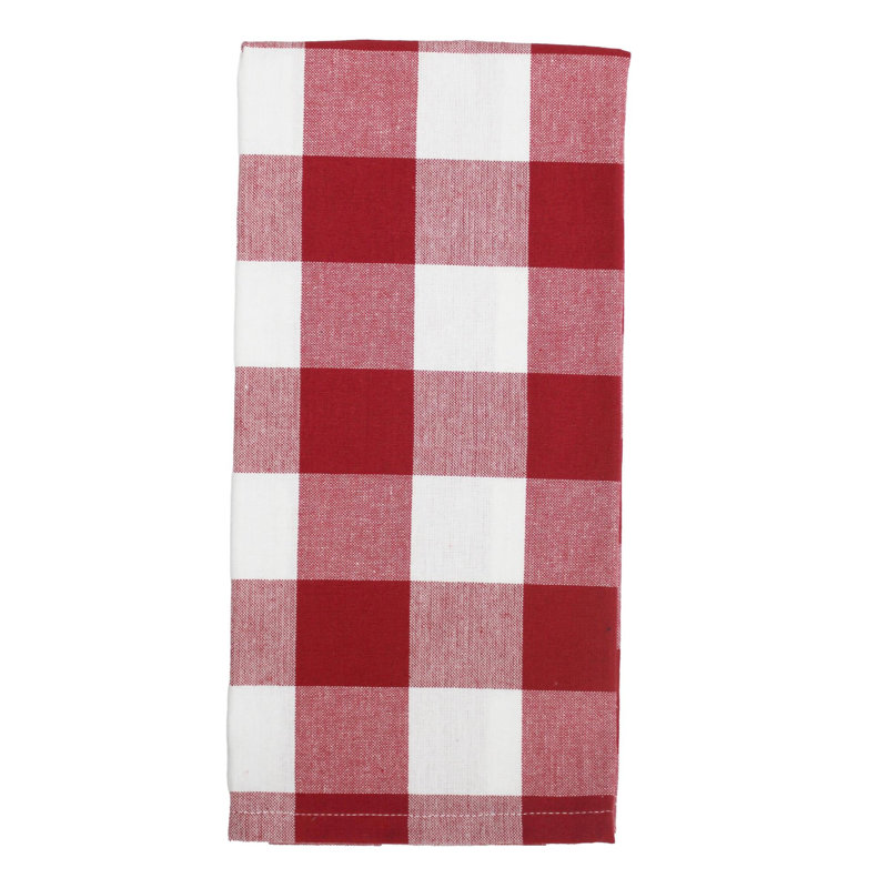 Dermando 100% Cotton Ultra Light Hand Towel, Crimson Red