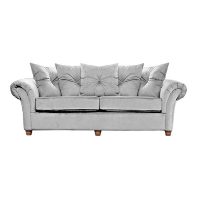Lila 3 Seater Velvet Sofa