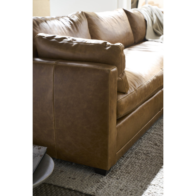 Sylvie 2-piece Leather Sectional