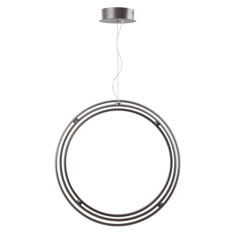 3 - Light Sphere LED Chandelier, 150cm H x 70cm W x 70cm D