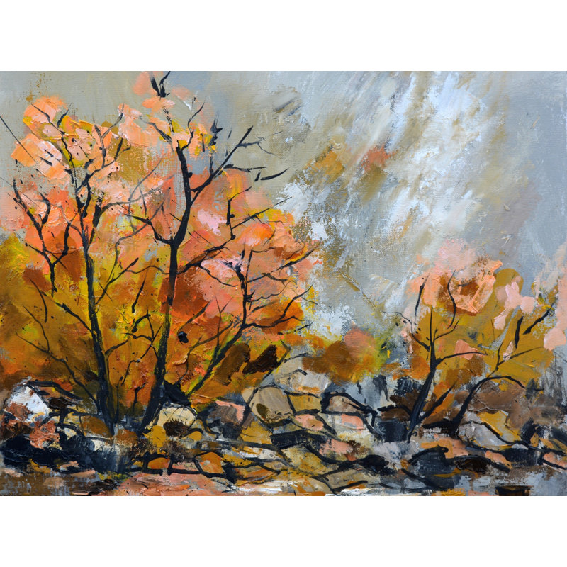 Abstract River Print by Pol Ledent, 16" H x 20" W