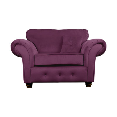 Lila 2 Seater Velvet Loveseat