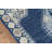 Denya Oriental Wool Navy/Ivory Area Rug-31335072