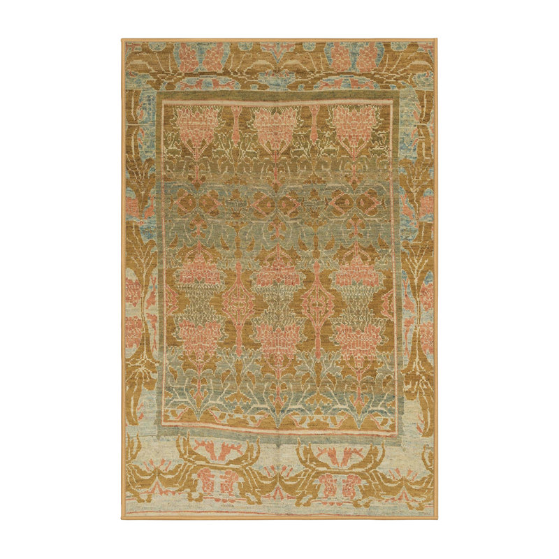 Tapis multicolore à motif abstrait Crisol, Rectangle 3 pi x 5 pi