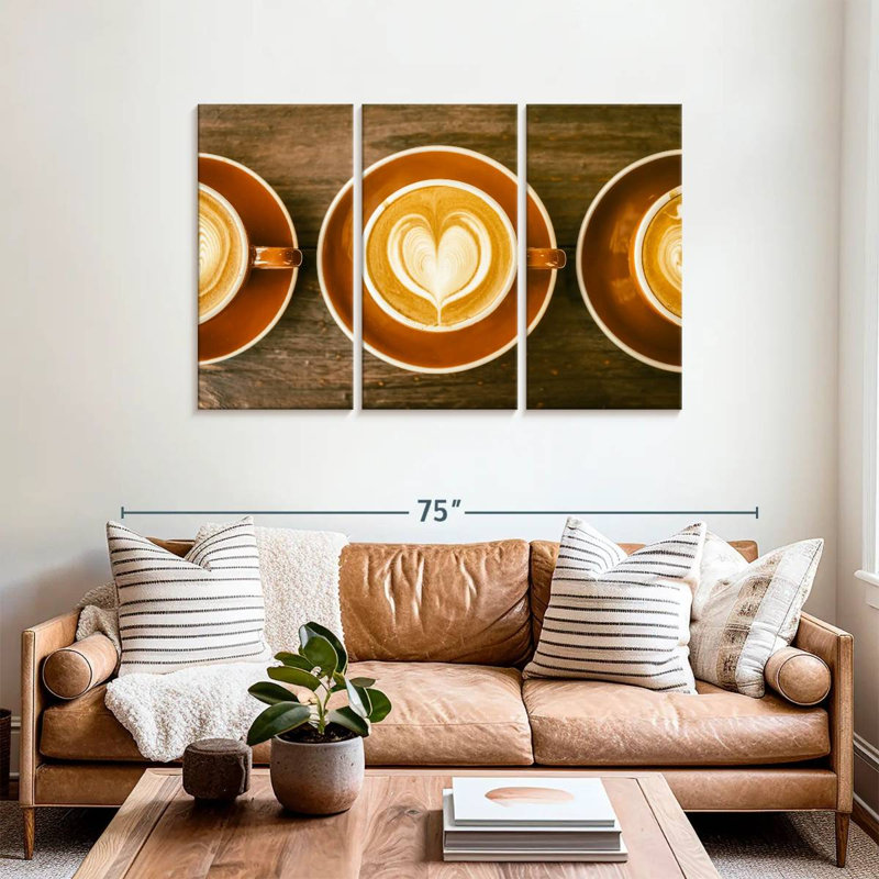 Yarlin Coffee For Three, 36" H x 57" W