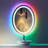 Aevar Super Bright Independent Controlled RGB Backlit & LED Frontlit Anti-Fog Tempered Glass Bathroom/Vanity Mirror with ETL & 3-Year Warranty-87223815