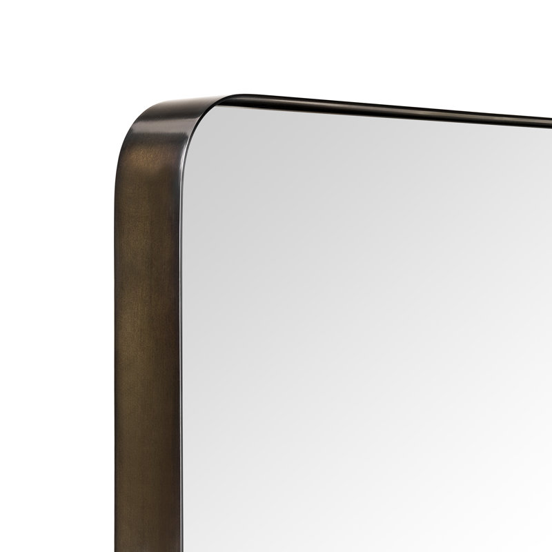 Miroir de salle de bain Arthers, H 30 po x l 20 po, Bronze huilé