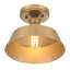 Plafonnier 1 lumière Jeb en laiton naturel-348858997