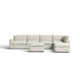 Zisa 7 - Piece Modular Upholstered L-Sectional