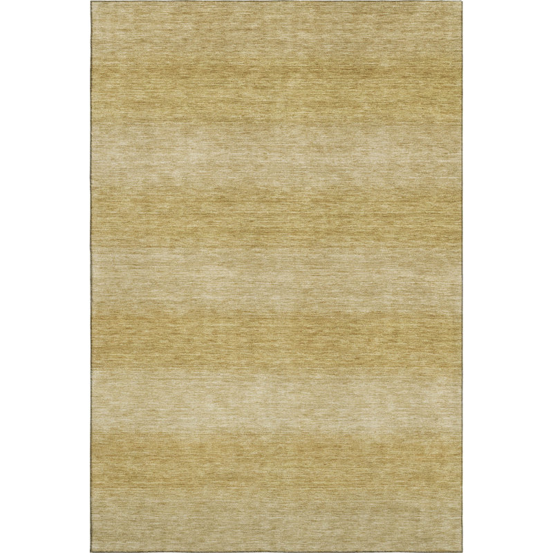 Premium Machine Washable Lubbers AMF1733 Stripe Rug, Rectangle 8' x 10'