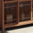 Black Walnut Wood Solid Wood High-End Sideboard