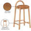 Tabouret de bar 27 po Calvin-687035776-672686510