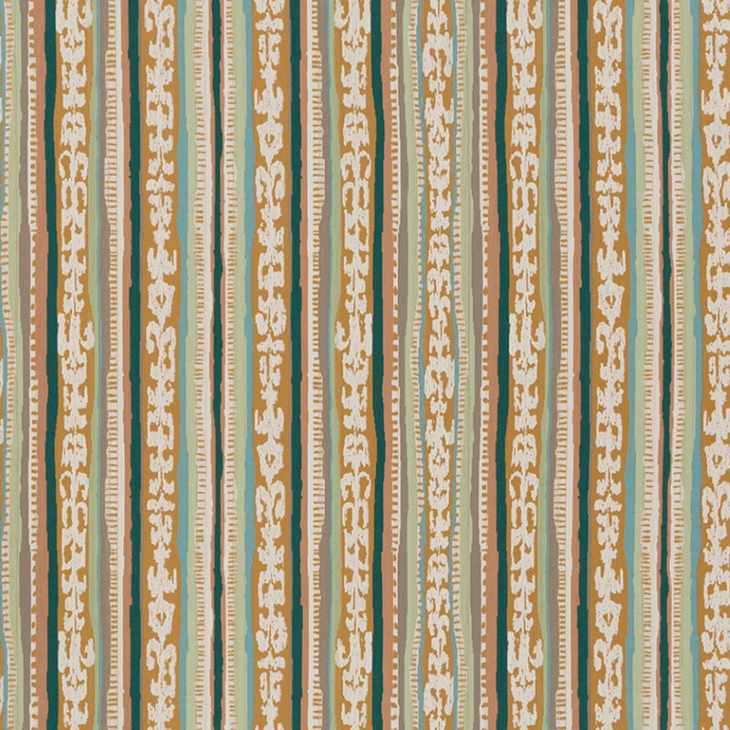 Tissu de gravure sur bois épicurien, Noyer cendré